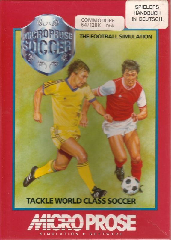 Game cover: Keith Van Eron's Pro Soccer