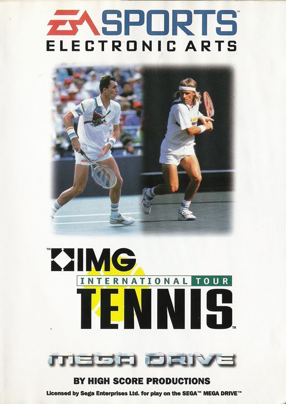 Game cover: IMG International Tour Tennis