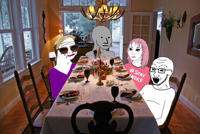 Game cover: Fiction: You’re the Toxic Uncle at Thanksgiving Dinner