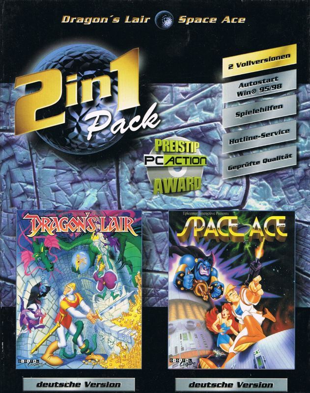 Game cover: 2 in 1 Pack: Dragon's Lair / Space Ace