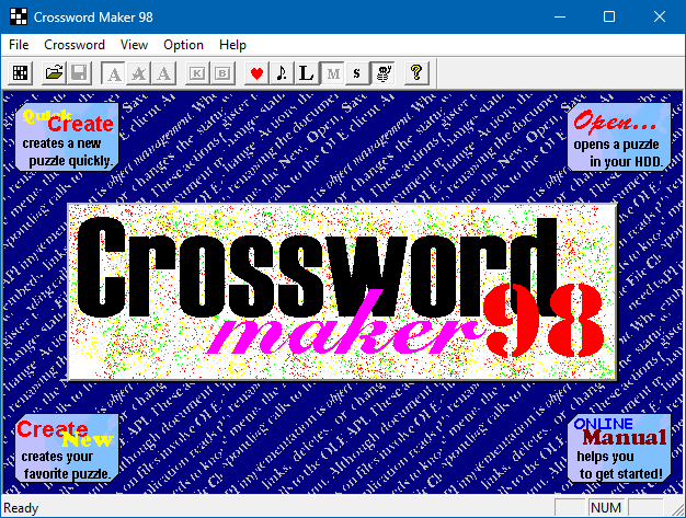 Game cover: Crossword Maker