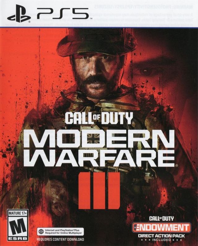 Game cover: Call of Duty: Modern Warfare III