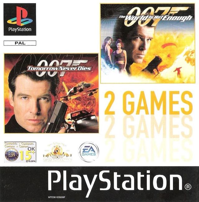 Game cover: 2 Games: 007: Tomorrow Never Dies / 007: The World is Not Enough