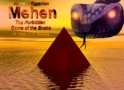 Game cover: Ancient Egyptian Mehen: The Forbidden Game of the Snake