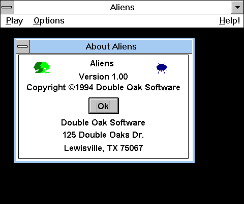 Game cover: Aliens