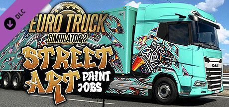 Game cover: Euro Truck Simulator 2: Street Art Paint Jobs Pack