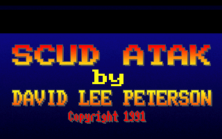 Game cover: Scud Atak