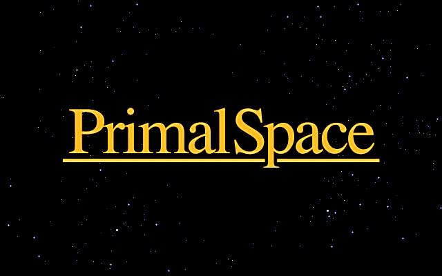 Game cover: Primal Space