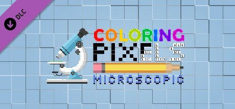 Game cover: Coloring Pixels: Microscopic