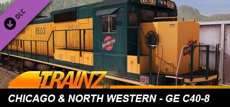 Game cover: Trainz Plus: Chicago & North Western - GE C40-8