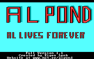 Game cover: Al Pond: Al Lives Forever