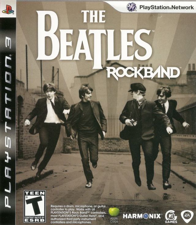 Game cover: The Beatles: Rock Band