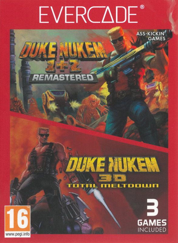 Game cover: Duke Nukem 1+2 Remastered / Duke Nukem 3D: Total Meltdown