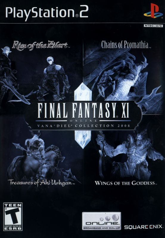 Game cover: Final Fantasy XI Online: Vana'Diel Collection 2008