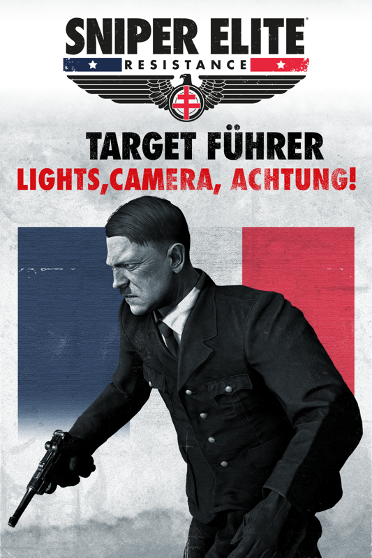 Game cover: Sniper Elite: Resistance - Target Führer: Lights, Camera, Achtung