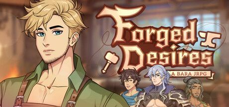 Game cover: Forged Desires: A Bara JRPG