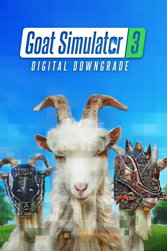 Game cover: Goat Simulator 3: Digital Downgrade