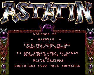 Game cover: Astatin