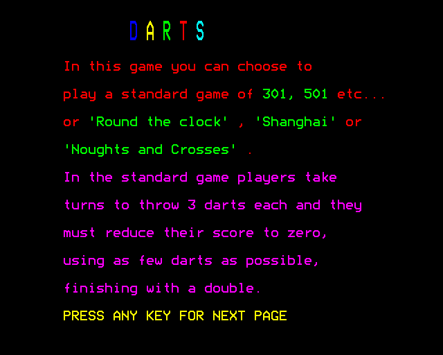 Game cover: 180! Darts
