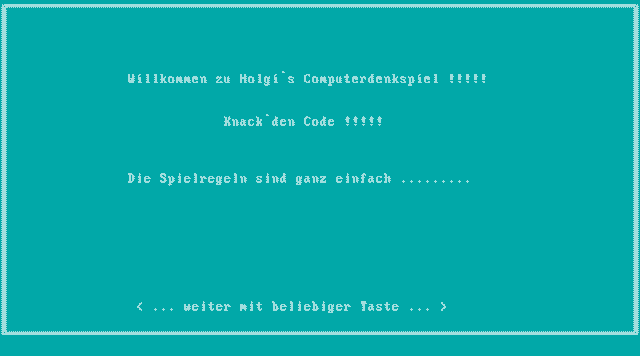 Game cover: Knack' den Code