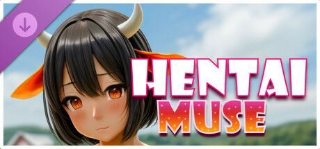 Game cover: Hentai Muse: Cow Waifu DLC