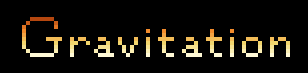 Game cover: Gravitation