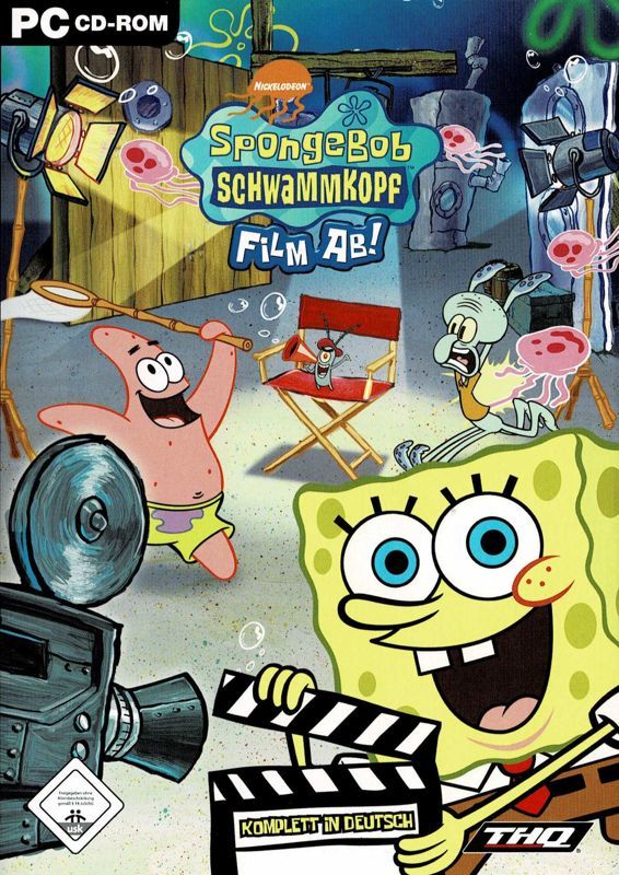 Game cover: SpongeBob SquarePants: Lights, Camera, Pants!
