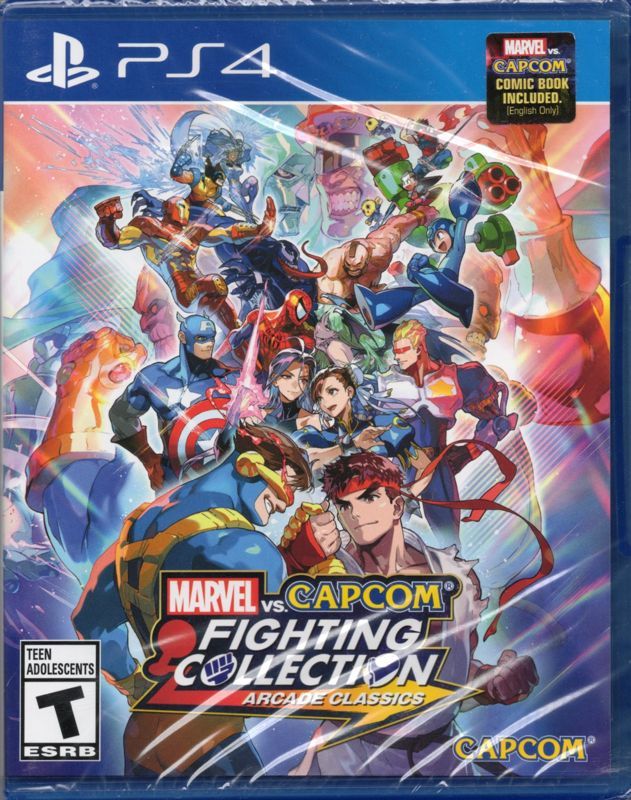 Game cover: Marvel vs. Capcom Fighting Collection: Arcade Classics