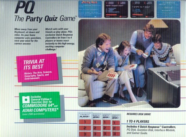 Game cover: PQ: The Party Quiz Game