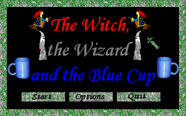 Game cover: The Witch, the Wizard and the Blue Cup