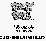 Game cover: Booby Boys