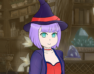 Game cover: Horny Mage Chronicles: Slutty Magical Girl Stories