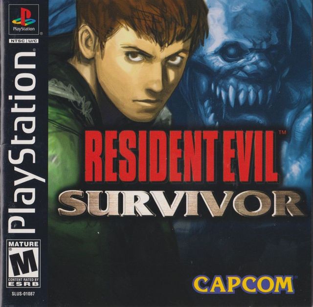 Game cover: Resident Evil: Survivor