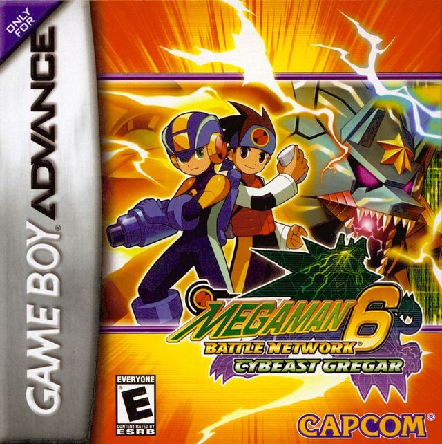 Game cover: Mega Man Battle Network 6: Cybeast Gregar