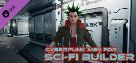 Game cover: Cyberpunk Men for Sci-fi Builder