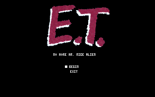 Game cover: E.T.: No More Mr. Nice Alien