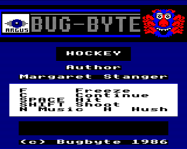 Game cover: Ice Hockey