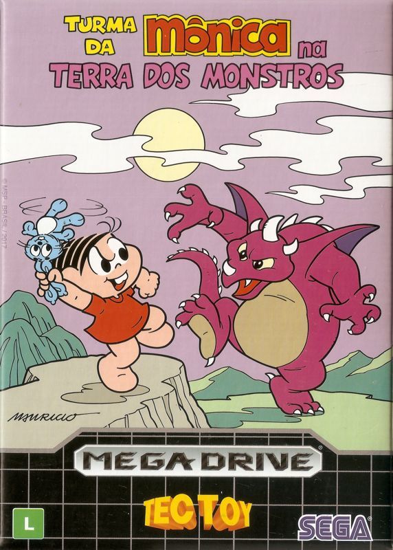 Game cover: Turma da Mônica na Terra dos Monstros