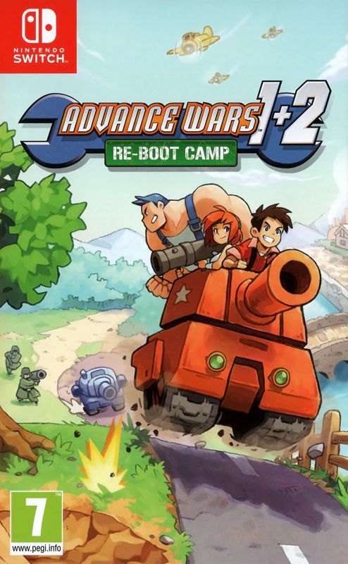 Game cover: Advance Wars 1+2: Re-Boot Camp