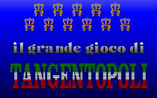 Game cover: Il grande gioco di Tangentopoli