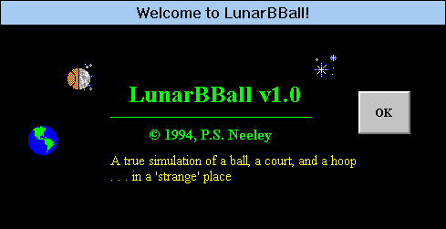 Game cover: LunarBBall
