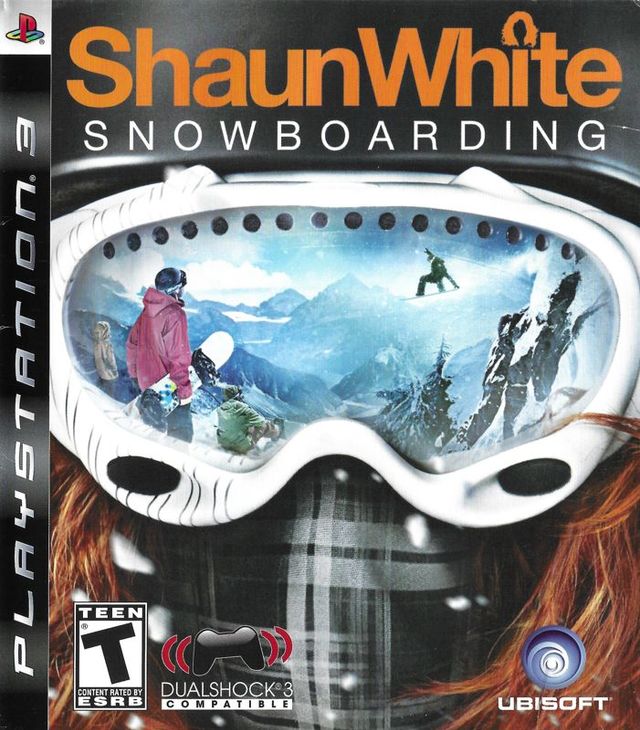 Game cover: Shaun White Snowboarding