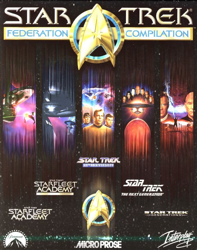Game cover: Star Trek: Federation Compilation