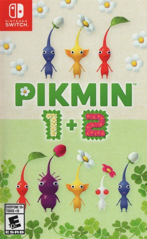 Game cover: Pikmin 1+2