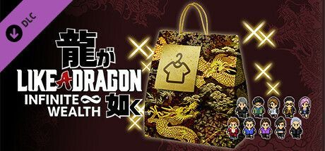 Game cover: Like a Dragon: Infinite Wealth - Assorted Outfit Bundle
