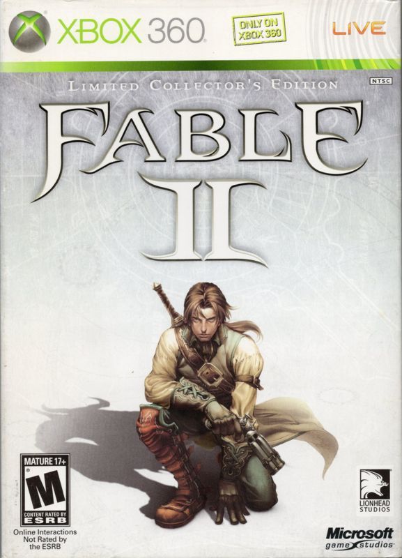 Game cover: Fable II (Limited Collector's Edition)