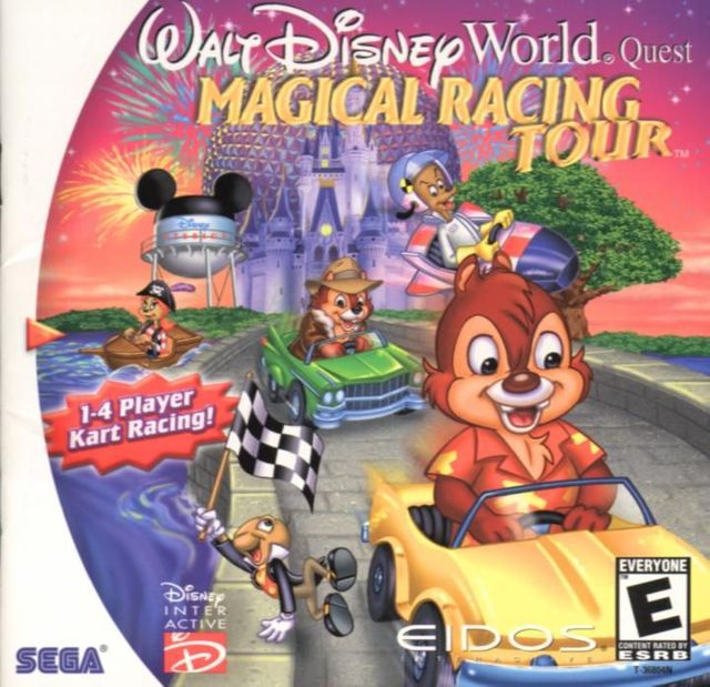 Game cover: Walt Disney World Quest: Magical Racing Tour