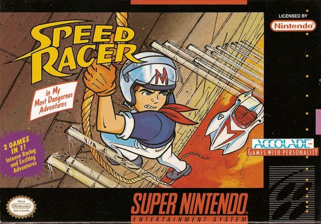 Game cover: Speed Racer in My Most Dangerous Adventures