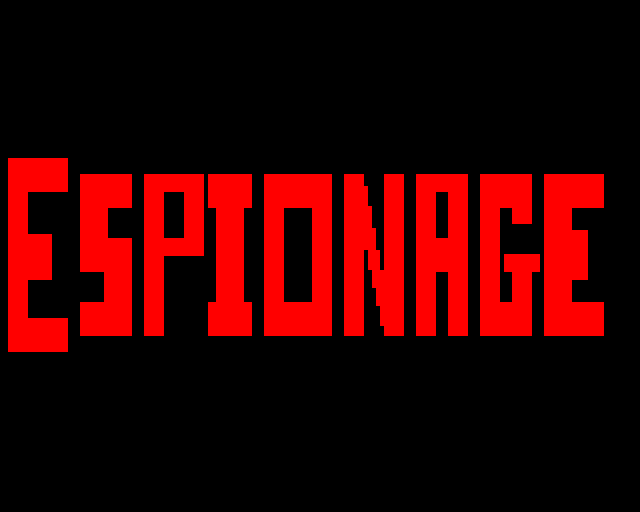 Game cover: Espionage