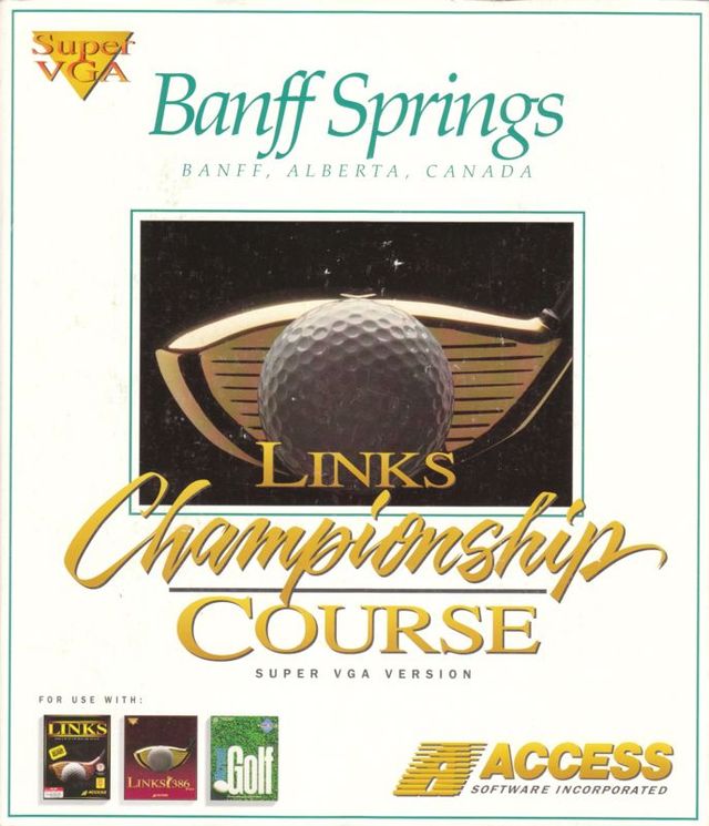 Game cover: Links: Championship Course - Banff Springs